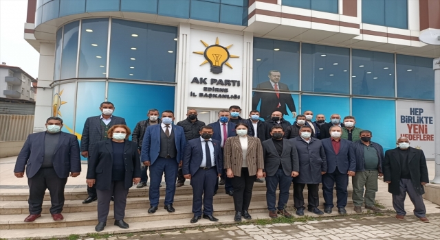 AK Parti İl Başkanı İba, Roman sivil toplum kuruluşu temsilcileriyle bir araya geldi