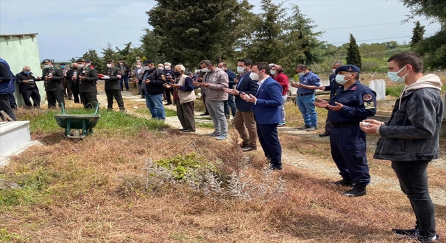 Edirne’de trafik kazasında vefat eden Kıbrıs gazisi son yolculuğuna uğurlandı