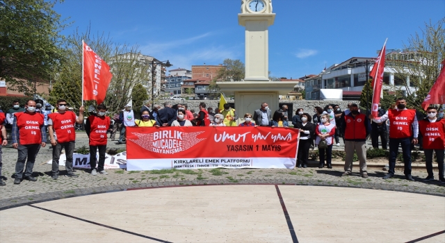 1 Mayıs Emek ve Dayanışma Günü Trakya’da kutlandı