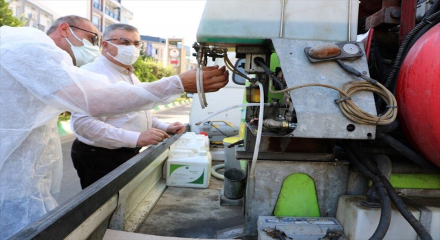 Kırklareli’nde popülasyonu artan ”dantel böceği”ne karşı ilaçlama çalışması sürüyor