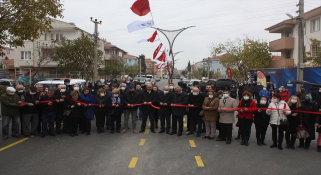 Edirne Valisi Canalp Keşan’da yol açılışına katıldı