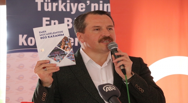 MemurSen Genel Başkanı Yalçın: ”Helalleşeceksen önce emekçiyle helalleş”