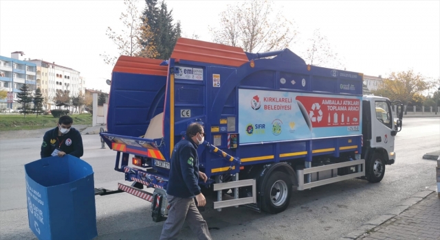 Kırklareli’nde Sıfır Atık Projesi ile ambalaj atıkları geri dönüşüme kazandırılacak