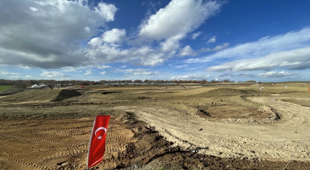 Edirne motokros pisti Türkiye Motokros Şampiyonası final yarışına hazır