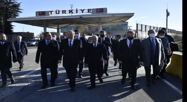 Türk, Yunan ve Bulgar heyetleri Kapıkule’deki Ortak Temas Merkezinde toplantı yaptı