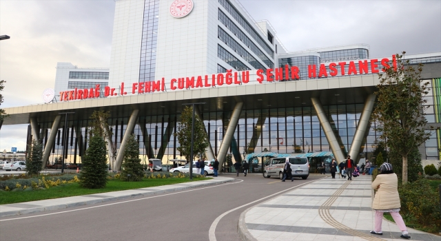 Tekirdağ Dr. İsmail Fehmi Cumalıoğlu Şehir Hastanesinde bir yılda 757 bin 732 hastaya hizmet verildi