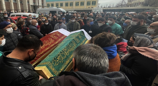 Edirne’de trafik kazasında hayatını kaybeden iki üniversite personeli için tören düzenlendi