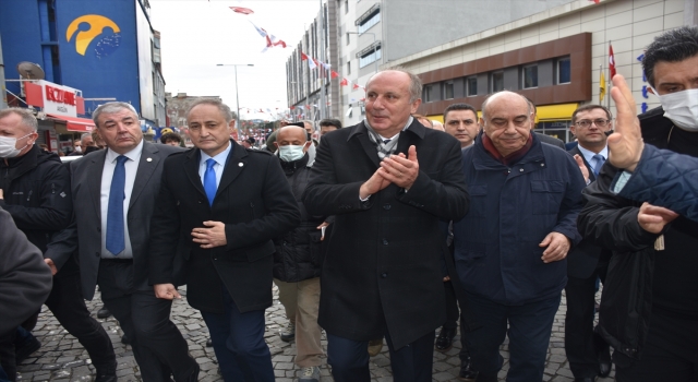 Memleket Partisi Genel Başkanı Muharrem İnce, Çorlu'da konuştu: