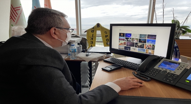 Tekirdağ Namık Kemal Üniversitesi Rektörü Şahin, AA’nın ”Yılın Fotoğrafları” oylamasına katıldı