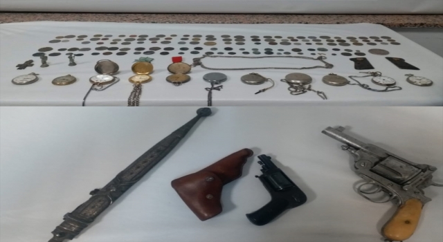 Tekirdağ’da tarihi eser operasyonunda 2 şüpheli yakalandı