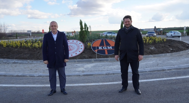 Karayolları 1. Bölge Müdürü Çolak, Pınarhisar çevre yolunu inceledi