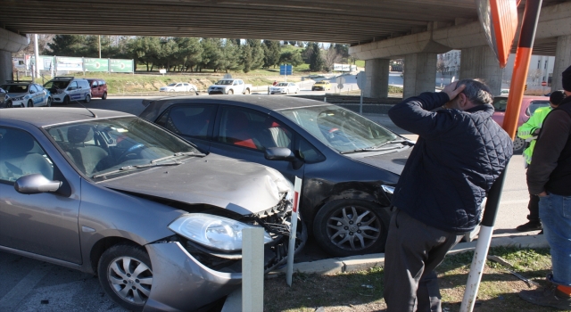 Keşan’daki trafik kazasında 2 kişi yaralandı