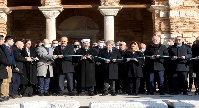 Enez Ayasofya Camisi’nin açılış töreni yapıldı