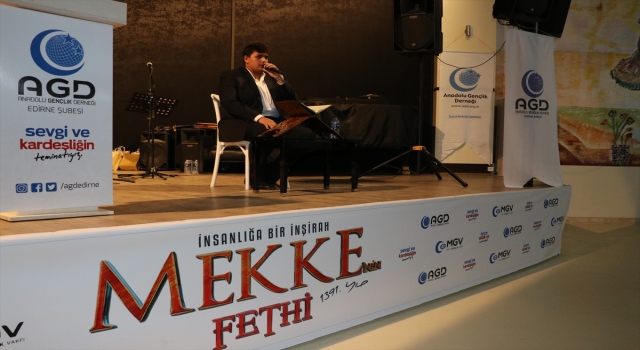 Edirne’de ”Mekke’nin Fethi ve Kudüs Gecesi” düzenlendi