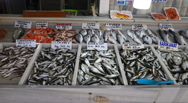 Tekirdağ’da ”çinekop” yeni yılda tezgahları süslüyor