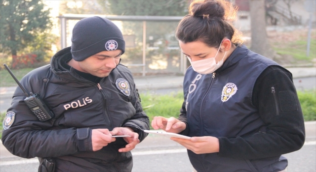 Malkara ilçesinde trafik ekipleri sürücüleri denetledi