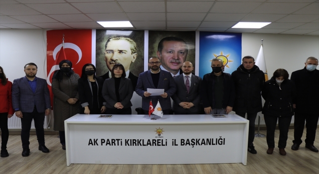 Trakya’da AK Parti teşkilatları, Kabaş, Özkoç ve Erdoğdu için suç duyurusunda bulundu