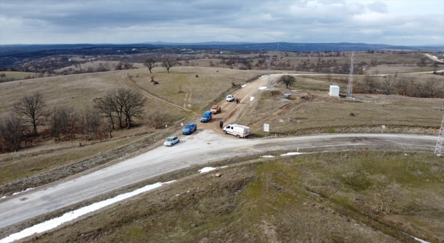 Kırklareli’nde ormanlık alanda kaybolan düzensiz göçmenler drone ile bulundu