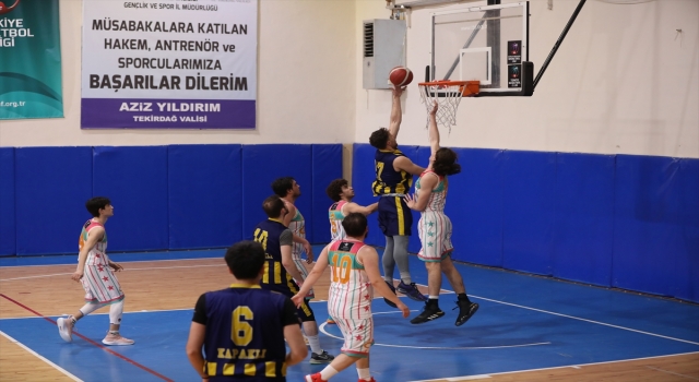 Tekirdağ Basketbol Ligi’nde şampiyon Kapaklıspor oldu