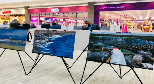 Edirne’de sulak alanlardaki kirlilik tehdidini anlatan fotoğraf sergisi açıldı