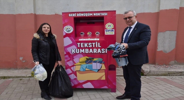 Edirne’de tekstil atıklarından elde edilen gelirle çocuk parkları yapılacak