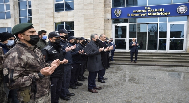 Edirne Emniyet Müdürlüğüne hibe edilen araçlar törenle teslim edildi