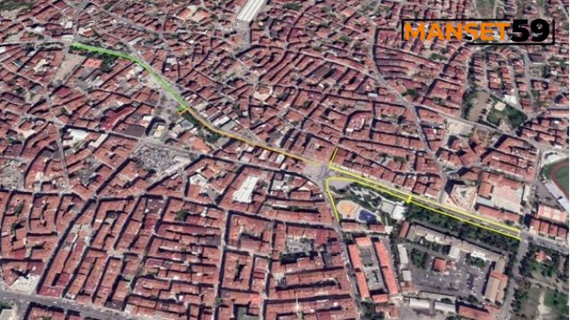 OMURTAK CADDESİ TRAFİĞE KAPANDI