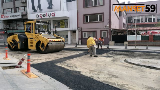 ASFALTLAMA BAŞLADI