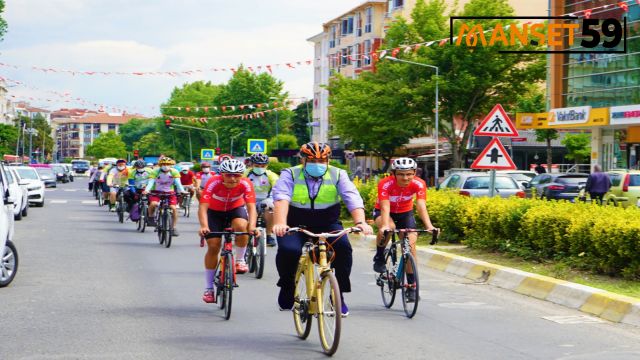 BAŞKAN GERENLİ “ÇEVRE” İÇİN PEDALLADI!