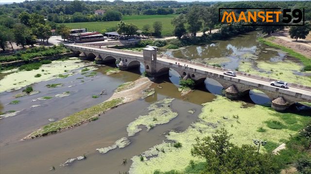 Edirne'de Sıcaklar Nehirlerin Su Seviyesini Düşürürken Tarımsal Üretimi De Olumsuz Etkiliyor