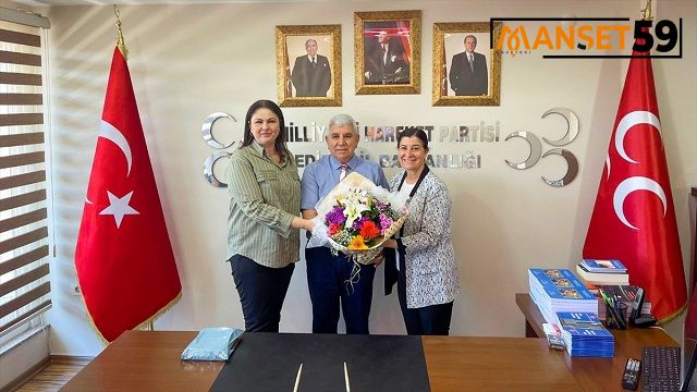 AK Parti Edirne Milletvekili Aksal ve İl Başkanı İba, MHP İl Başkanı Tercan’ı ziyaret etti