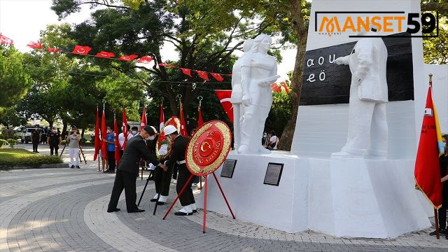 Atatürk’ün Tekirdağ’a gelişi ve Harf İnkılabının 93. yıl dönümü törenle kutlandı