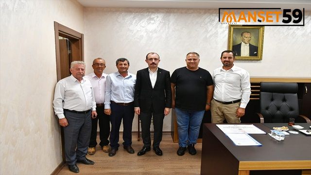 Çeltik üreticilerinin talepleri Ticaret Bakanı Muş’a iletildi