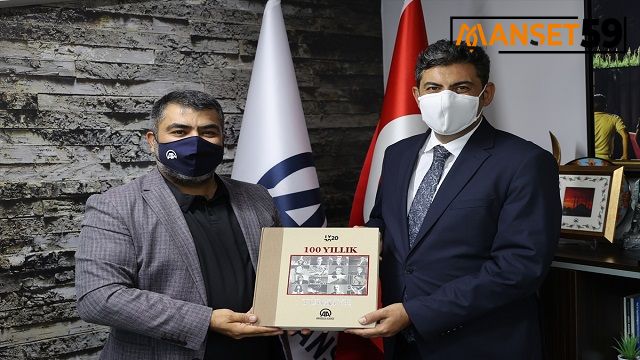 Edirne Cumhuriyet Başsavcısı Çakmak, AA Edirne Bölge Müdürlüğünü ziyaret etti