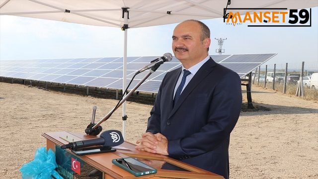 Edirne’de 50 köyün içme suyu elektriği güneş enerjisiyle sağlanacak