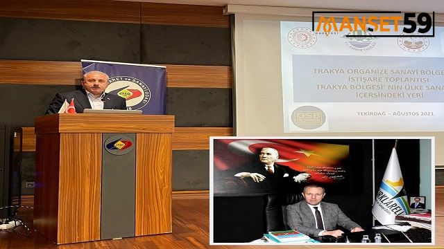 KTSO Başkanı Soner Ilık, “Trakya Organize Sanayi Bölgeleri İstişare Toplantısı”na katıldı