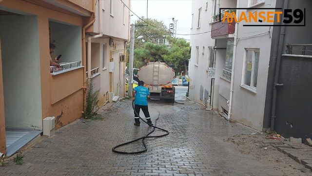 Süleymanpaşa Belediyesi merkez ve kırsal mahallelerde dezenfeksiyon çalışmalarını sürdürüyor