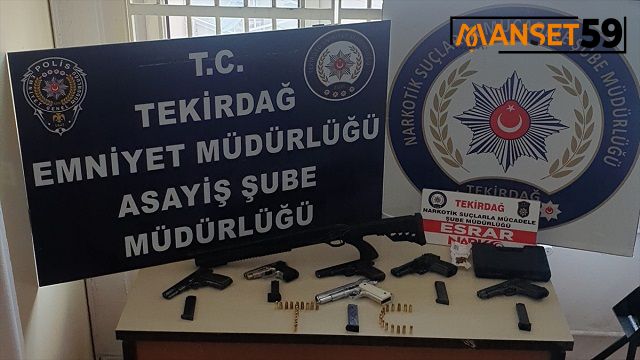 Tekirdağ’da çeşitli suçlardan aranan 14 kişi yakalandı