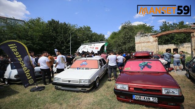 Trakya’nın modifiye araç tutkunları Kırklareli’nde buluştu