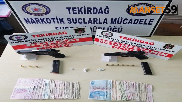 Tekirdağ’da uyuşturucu operasyonu: 2 kişi tutuklandı