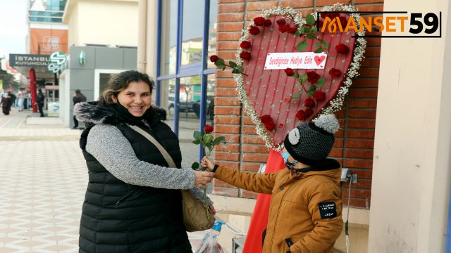 ÇERKEZKÖY BELEDİYESİ’NDEN 14 ŞUBAT SÜRPRİZİ