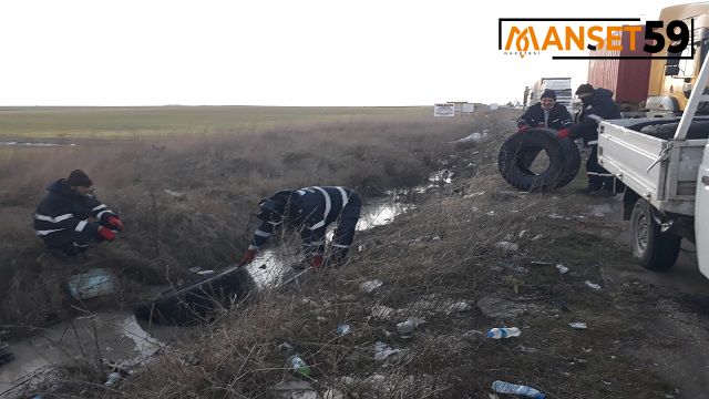 ERGENE BELEDİYESİ ÖMRÜNÜ TAMAMLAMIŞ LASTİKLERİ GERİ DÖNÜŞÜME KAZANDIRIYOR