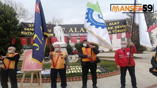 Ergene Belediyesi’nden 57. Alay Yürüyüşüne destek