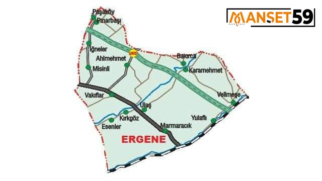 ERGENE İLÇESİNİN MAHALLELERE GÖRE 2021 YILI NÜFUS BİLGİLERİ AÇIKLANDI