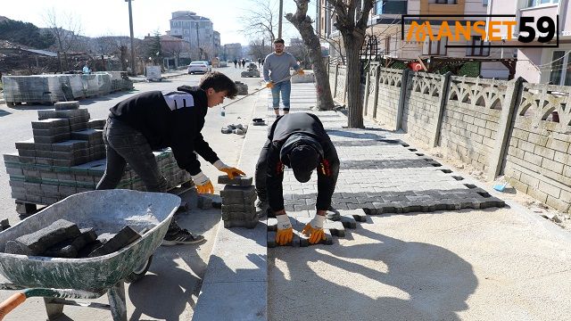 KURTULUŞ CADDESİ’NDE ÇALIŞMALAR DEVAM EDİYOR