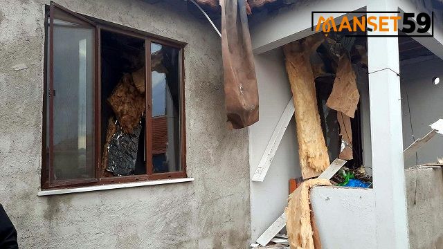 TEKİRDAĞ'DA EVİN MUTFAĞINDA PATLAMA: BABAANNE İLE TORUNU YARALI