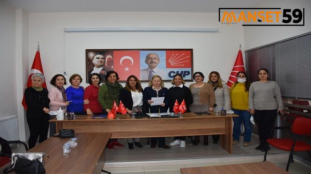 CHP TEKİRDAĞ KADIN KOLLARINDAN SEDEF KABAŞ’A MEKTUP