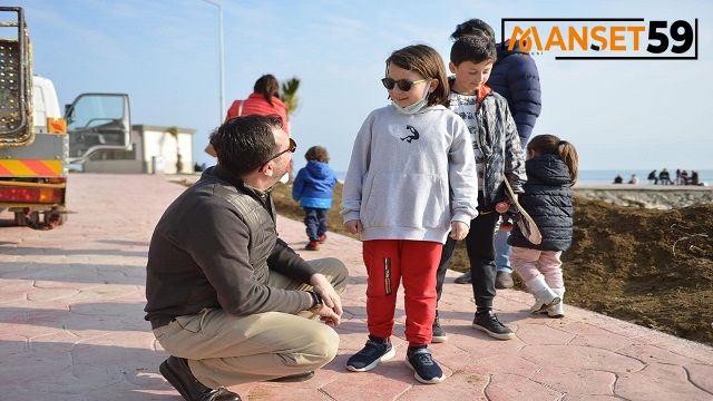 CÜNEYT YÜKSEL ALKAYA VE ALTINOVA SAHİLLERİNDE İNCELEMEDE BULUNDU