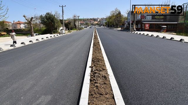 MARMARAEREĞLİSİ’NDE 3100 TON SICAK ASFALT SERİMİ GERÇEKLEŞTİRİLDİ