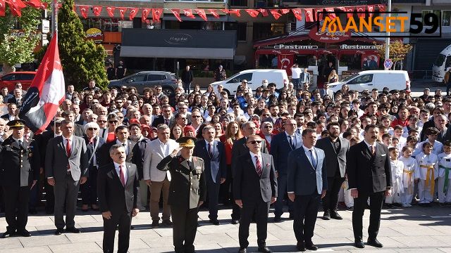 ÇORLU’DA 19 MAYIS ATATÜRK'Ü ANMA, GENÇLİK VE SPOR BAYRAMI COŞKUYLA KUTLANDI